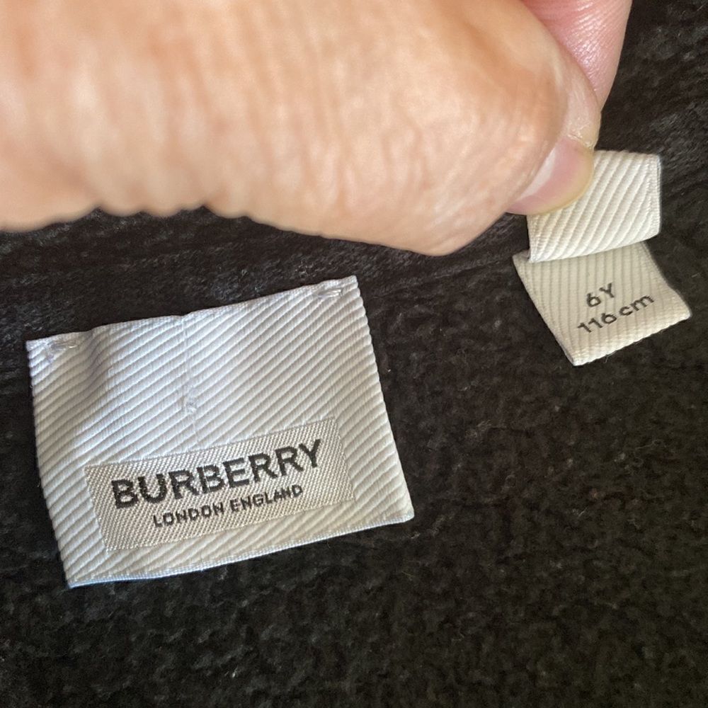 Burberry Luther Full Zip Hoodie Sweatshirt - Picture 9 of 12